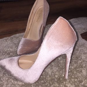 Very light pinkish color.